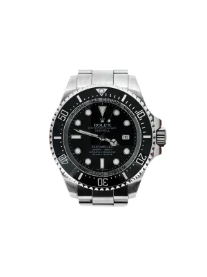 Rolex 44mm Sea Dweller DEEPSEA -Stainless Steel 2014 Box & Papers Model: 116660