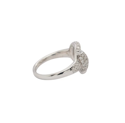 0.74ct Natural Diamond Solitaire & 18ct White Gold Halo/Solitaire Ring 4.32g