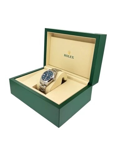 BRAND NEW Rolex 41mm Oyster Perpetual Med Blue (2026 Box & Papers) Stainless Steel Model:134300