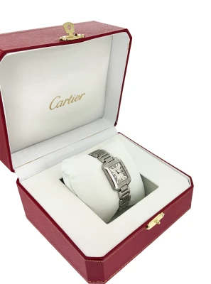 Cartier Tank Anglaise 23mm - Stainless Steel 2015 Box & Papers  Model : 3485