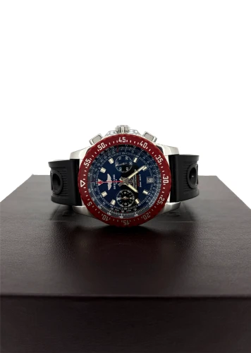Breitling 44mm Skyracer Chronomat (Circa 2013) Stainless/Rubber Model: A27364