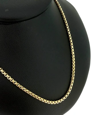 9ct Gold 2.5mm Fancy Spiga Chain 22inch