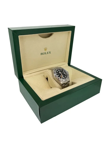 Rolex 42mm Explorer 2 (2022 Box & Papers) Stainless Steel Model:226570