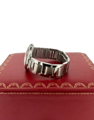 Cartier 36mm Balon Blue (2015 Box & Papers) Stainless Steel £3150