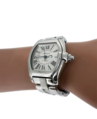 Cartier 37mm Roadster -Stainless Steel ( Year 2015) Automatic Model: 2510