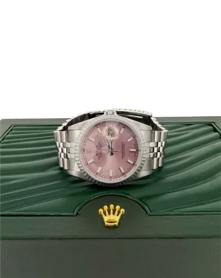Rolex 36mm Datejust Stainless Steel 1991 Box & papers Model 16220