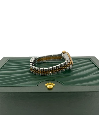 Rolex 26mm Datejust 18ct Gold & Stainless Steel Diamond 1998 Box/Papers