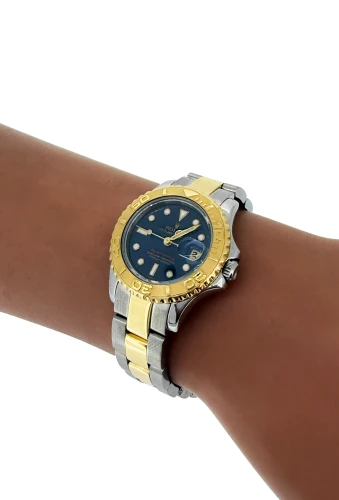Rolex 29mm Yachtmaster 18ct Gold & Stainless Steel ( 2000 Box & Papers) Model: 69623