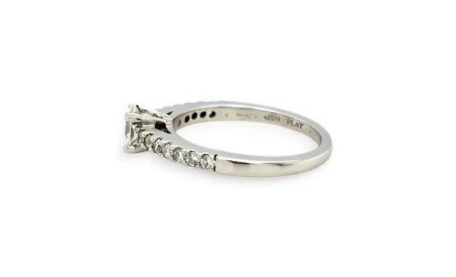 1.00ct Diamond & Platinum Solitaire Ring 4.3g