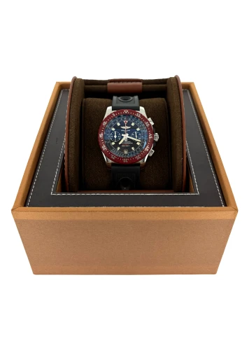 Breitling 44mm Skyracer Chronomat (Circa 2013) Stainless/Rubber Model: A27364