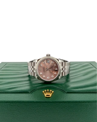 Rolex 31mm Datejust DIAMOND 18ct White Gold & Stainless Steel 2024 Box & Papers
