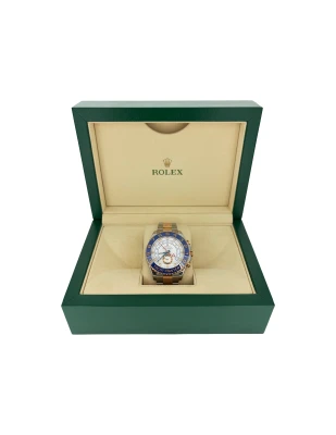 Rolex 44mm Yachtmaster 2 (2013 Box & Papers) 18ct Rose Gold & Stainless Steel