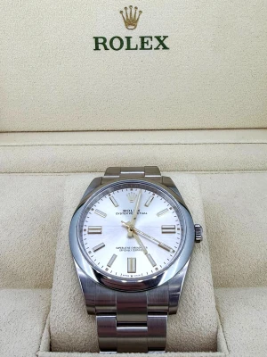 Rolex 41mm Oyster Perpetual - Stainless Steel 2024 Box & Papers Model: 124300