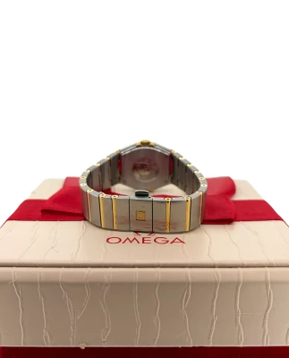 Omega Constellation 28mm - 18ct Gold & Stainless Steel- Mother of Pearl & Diamond 2019 Box & Papers