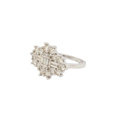 2.60ct Natural Diamond Dress Ring 9ct Gold