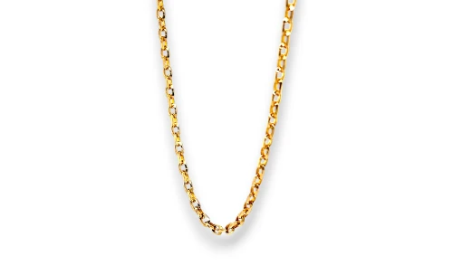 Solid 9ct Gold 3.0mm Diamond Cut Belcher Chain 28inch 15.41g