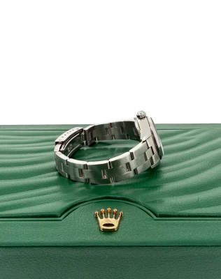 Rolex 25mm Oyster Perpetual - Stainless Steel 2007 Box & Papers Model: 76080