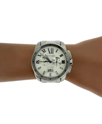 Cartier Calibre De Cartier 42mm ( 2015  Box & Papers ) Model: 3578