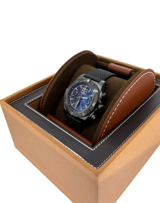 Breitling 44mm Black Steel Chronomat (2019 Box & Papers) Black Stainless Steel