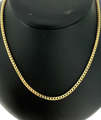 9ct Gold 2.2mm Fancy Spiga Chain 22inch 10.5g