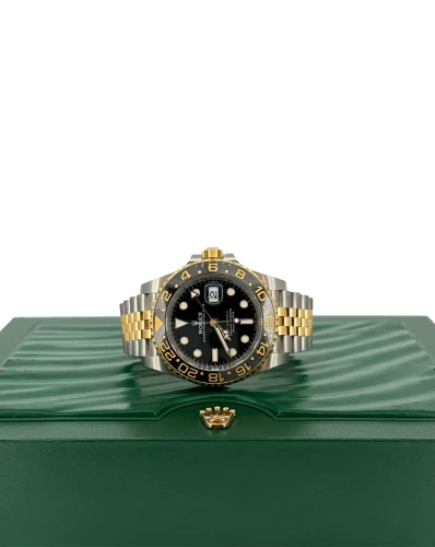 Rolex 40mm GMT Master 2 -ZOMBIE (2024 Box & Papers) 18ct Gold & Stainless Steel Model: 126713GRNR