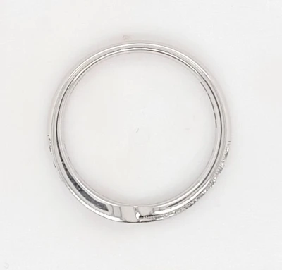 0.25ct Diamond & Platinum Shape to Fit Wedding/Eternity Band 3.5g