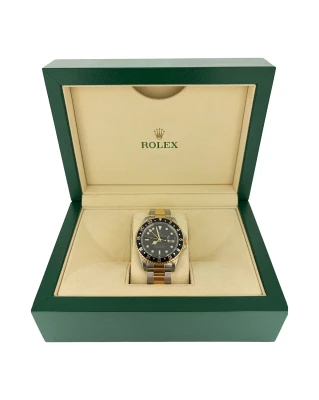 Rolex 40mm GMT Master 2 (Year 1991) 18ct Gold & Stainless Steel