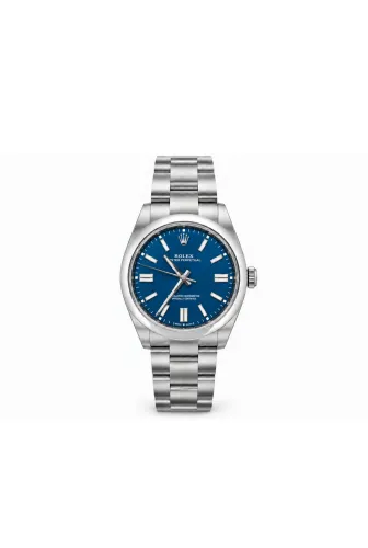 BRAND NEW Rolex 41mm Oyster Perpetual Med Blue (2026 Box & Papers) Stainless Steel Model:134300