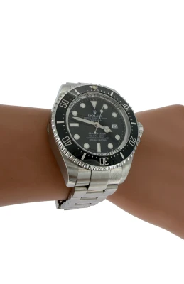 Rolex 44mm Sea Dweller DEEPSEA -Stainless Steel 2014 Box & Papers Model: 116660