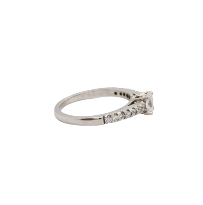 1.00ct Diamond & Platinum Solitaire Ring 4.3g