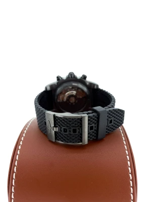 Breitling 44mm Black Steel Chronomat (2019 Box & Papers) Black Stainless Steel