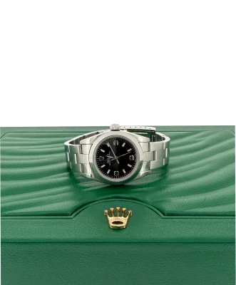 Rolex 25mm Oyster Perpetual - Stainless Steel 2007 Box & Papers Model: 76080