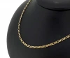 9ct Gold 2.1mm Belcher Chain 20inch