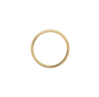 18ct Yellow Gold 2.5mm Court Wedding Band 3.0g