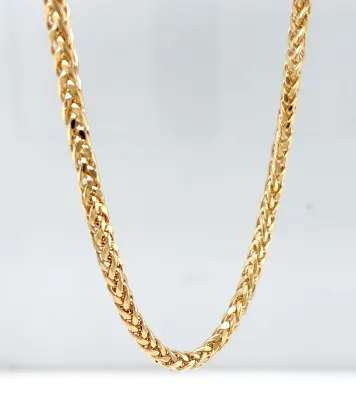 9ct Gold Fancy Spiga Chain 3.3mm 20inch