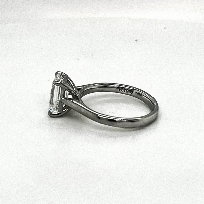 2.07ct Lab Grown Diamond & Platinum Solitaire 5.3g