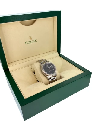 Rolex 36mm Datejust Stainless Steel Turn-O-Graph Bezel 1997 Box/Papers