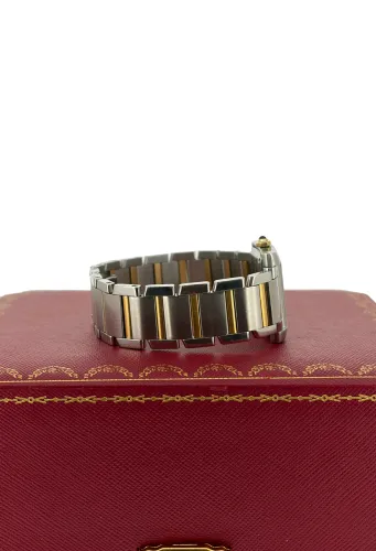 Cartier Tank Francaise Automatic- 18ct Gold & Stainless Steel (2001 Box & Papers) Model: 2302