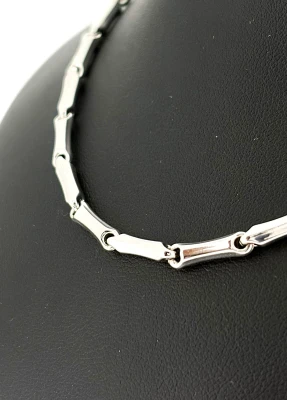 18ct White Gold 3.5mm Chimento Chain 18Inch 13.g