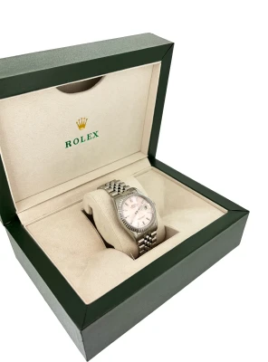 Rolex 36mm Datejust Stainless Steel 1991 Box & papers Model 16220