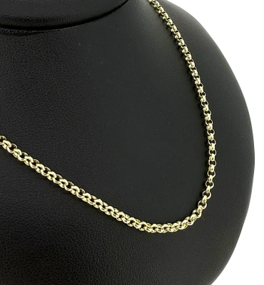 9ct Gold 2.0mm Belcher Chain 20 Inch