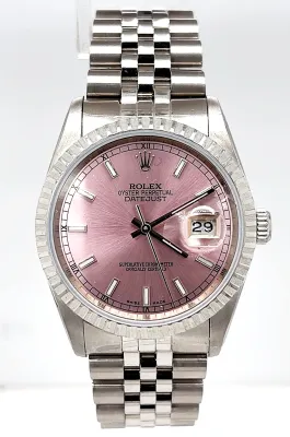 Rolex 36mm Datejust Stainless Steel 1991 Box & papers Model 16220
