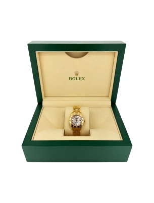 Rolex 29mm Pearl Master 18 Gold & Diamond ( Year 1999) Model : 80318