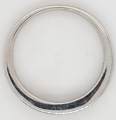 0.50ct Diamond & 9ct White Gold Wedding/Eternity Band 2.4g