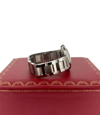 Cartier 36mm Balon Blue (2015 Box & Papers) Stainless Steel £3150