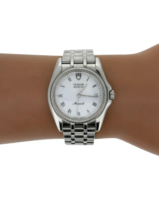 Vintage Tudor 35mm Monarch - Stainless Steel Circa 1995 with Box Model 15630
