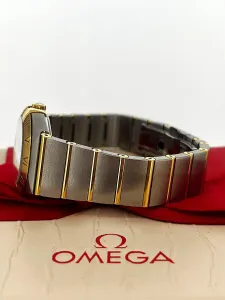 Omega Constellation 28mm - 18ct Gold & Stainless Steel- Mother of Pearl & Diamond 2019 Box & Papers