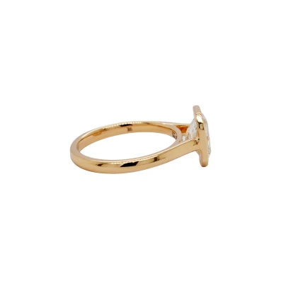 1.51ct Lab Grown Diamond & 9ct Gold Solitaire Ring 3.0g
