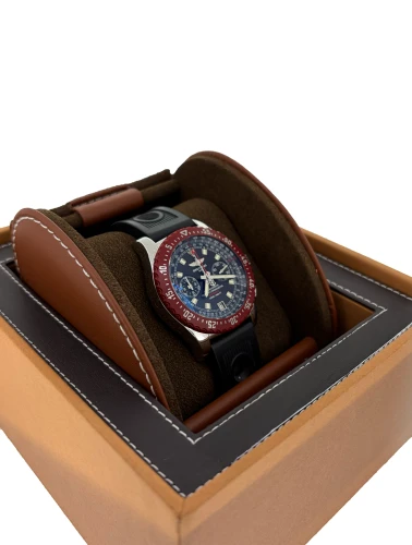 Breitling 44mm Skyracer Chronomat (Circa 2013) Stainless/Rubber Model: A27364