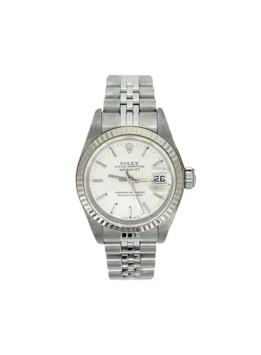 Rolex 26mm Datejust -18ct White Gold & Stainless Steel (2003 Box & Papers) Model:79174